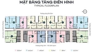 Hình ảnh Căn hộ Sky89 An Gia ban công đón hướng Tây.  A0777856