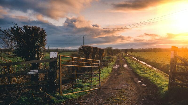 brown-farm-gate-and-green-grass-field-1094544_faa4a